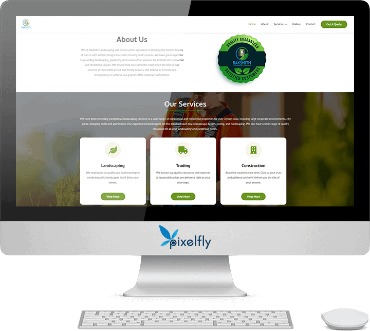 rakshith landscaping and construction website 2