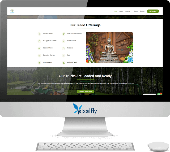 rakshith landscaping and construction website 3